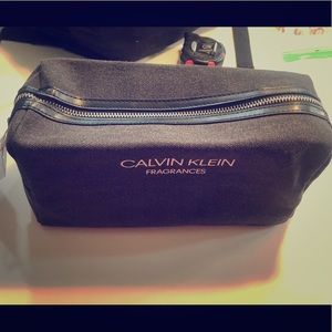 Calvin Klein Fragrances Makeup Toiletry Bag